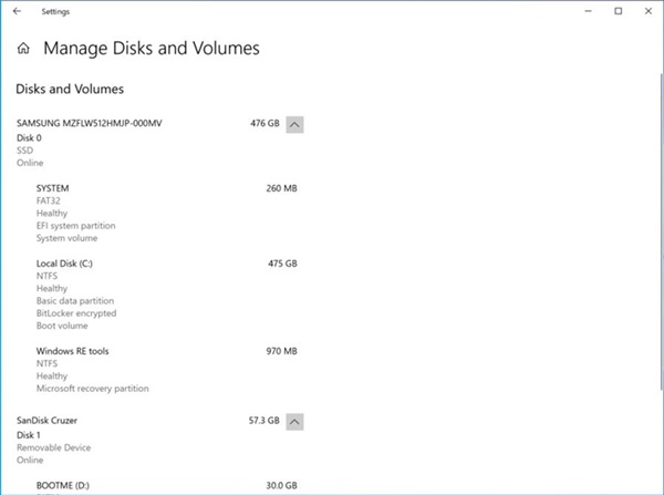 New Disk Management system
