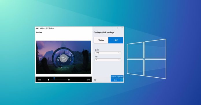 Windows 10 video editing tool