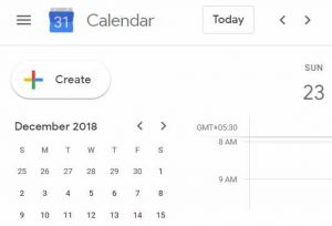 2019 google calendar app for windows 10