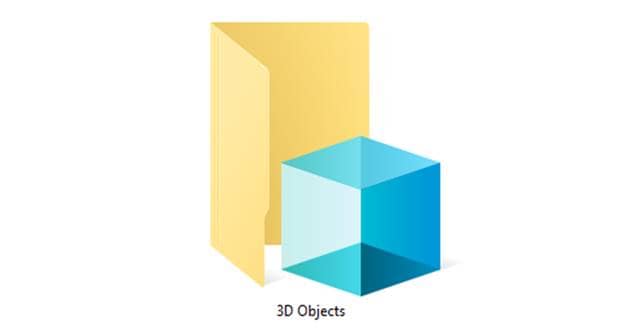 Microsoft to Partially Get Rid Off 3D Objects in Windows 10 Soon