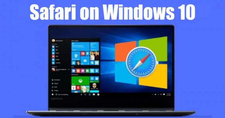 Run Safari Browser On Windows 10