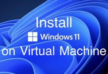 Install Windows 11 on VM